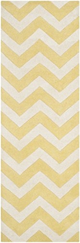 Safavieh cht715l crosby ręcznie ze wzorami dywan, wełna, jasny złoty/kość słoniowa CHT715L-27