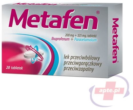 Polpharma Metafen x20 tabletek