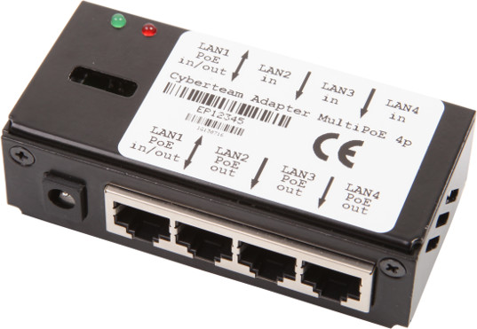 brak danych Adapter MultiPoE 4p w obudowi