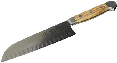 Güde Santoku Alpha-Olive serii długość ostrza: 18 cm drewno oliwkowe, x546/18 X546/18