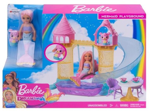 Mattel Barbie Dreamtopia Plac zabaw Syrenki FXT20