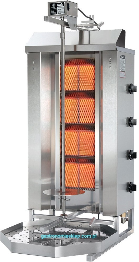 Stalgast Gyros, kebab, grill gazowy, POTIS, GD-4 777540