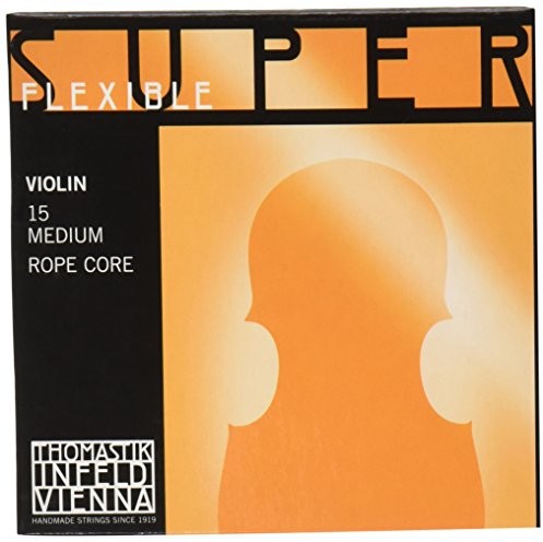 Thomastik thomastik 15 superfl exible rdzeń liny skrzypce, 4/4 bardziej NO.15