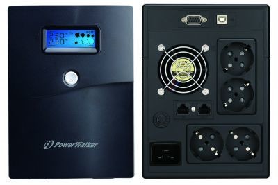 PowerWalker Zasilacz UPS awaryjny 3000VA/1800W VI 3000 SCL CZAT NA ŻYWO / DYSTRYBUTOR 10121144