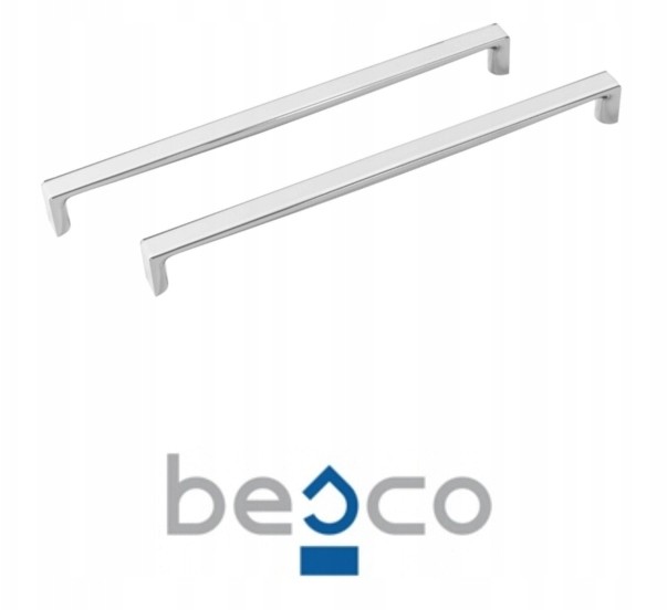 Besco Uchwyt Wannowy Oxa Long White Modern Quadro