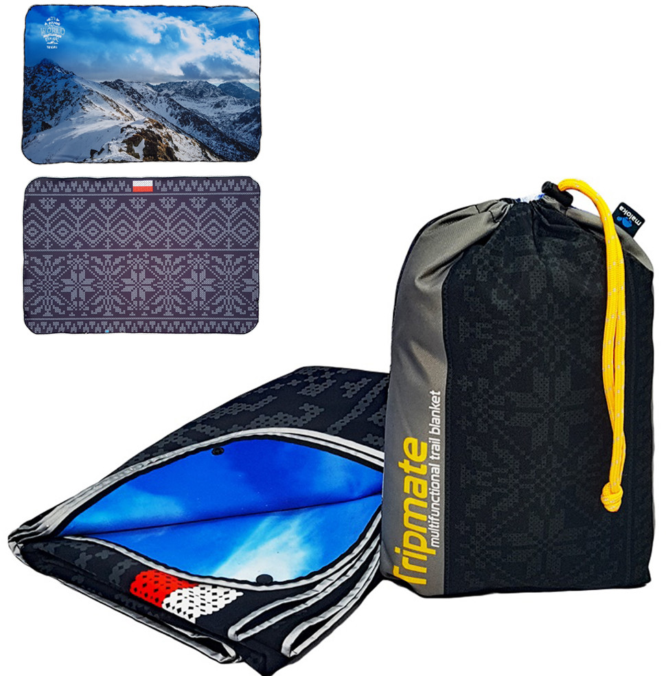 Koc wodoodporny Maloka z etui na plac zabaw