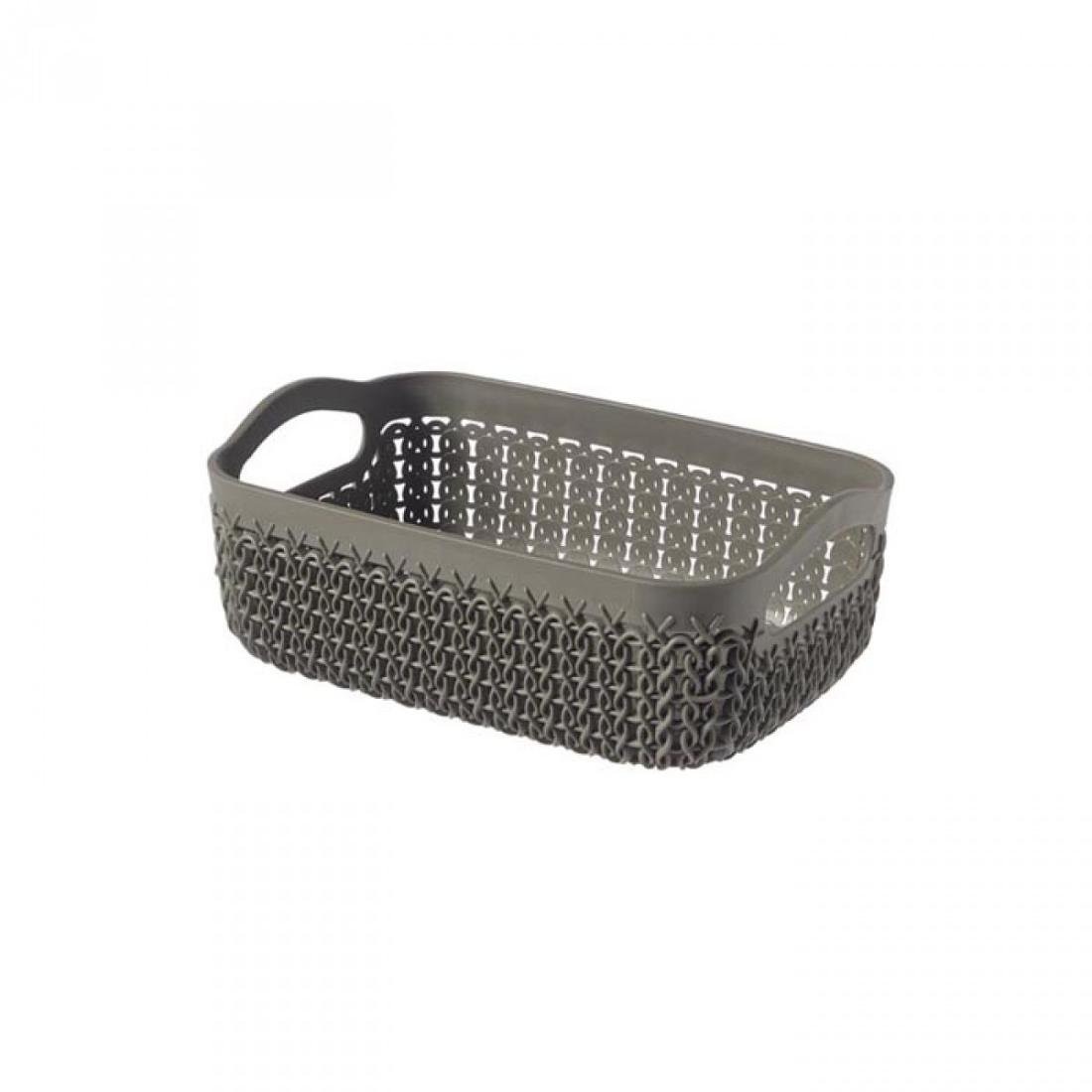 Curver Taca, koszyk Knit A6, brązowoszara, 1,3 l