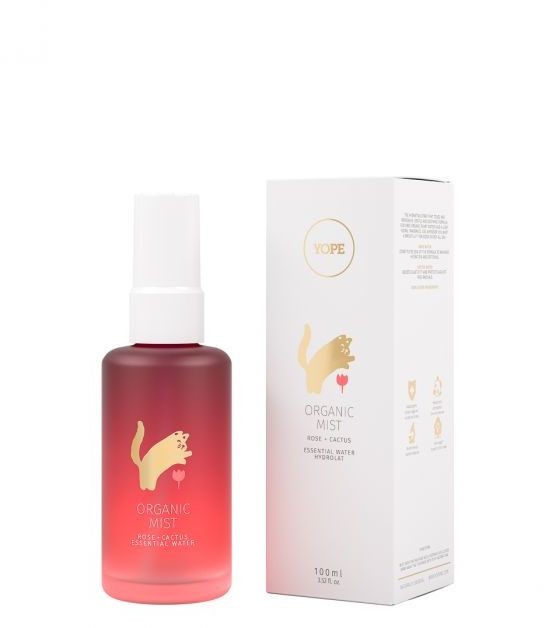 Organic Yope Yope Hydrolat Mist Róża + Kaktus 100 ml 3E21-34086