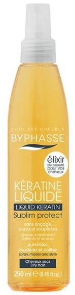 BYPHASSE ACTIV PROTECT Keratynowa mgiełka do włosów suchych 250 ml
