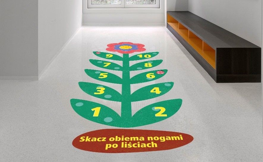 KWIAT Z ŁODYGĄ - moduł ścieżki sensorycznej ZP019