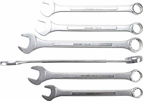 Kraftmann XXL zestaw kluczy płasko-oczkowy, 34  50 MM, 1185