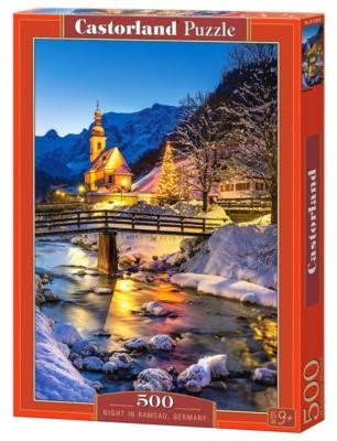 Castorland Puzzle Night in Ramsau Germany 500