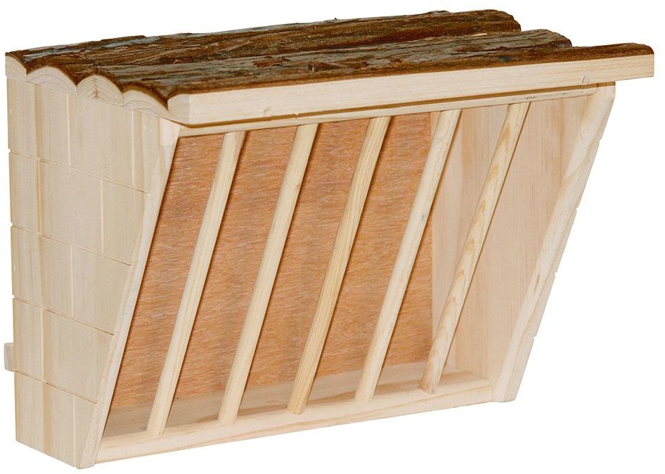 Kerbl XL Nature paśnik na siano - Dł. x szer. x wys.: 28 x 20,5 x 22 cm
