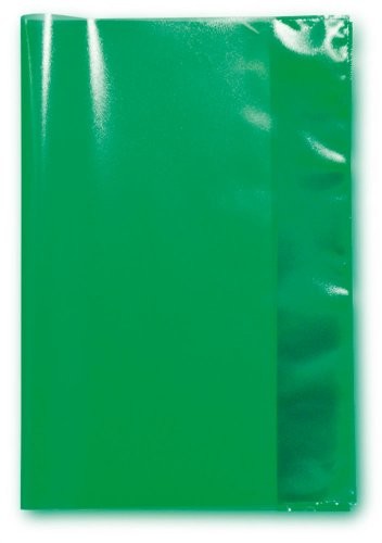 Landré landre 100420072 clasp pokrowiec/okładki/zeszyt envelope, do formatu DIN A4 elastyczny i nadaje się do ścierania 25-on Pack, bezbarwny-przezroczysty 100420077