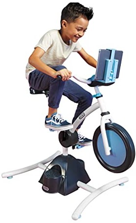 little tikes Little Tikes Pelican Explore & Fit rowerek z Bluetooth, bezpłatnymi filmami, dla dzieci w wieku 3-7 lat