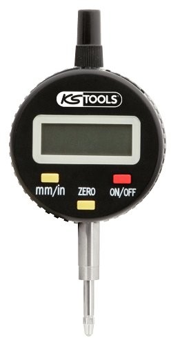 KS Tools 300.0565 Digital precyzyjny czujnik zegarowy 0  10 MM 300.0565