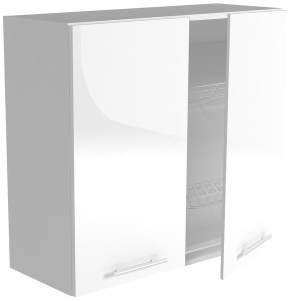 VENTO GC-80/72 szafka górna z ociekaczem, front: jasny popiel V-UA-VENTO-GC-80/72-J.POPIEL