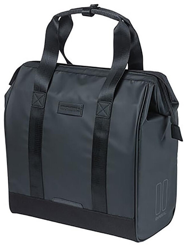 Basil Grand Shopper 23l Tarpaulin, czarny 2022 Sakwy
