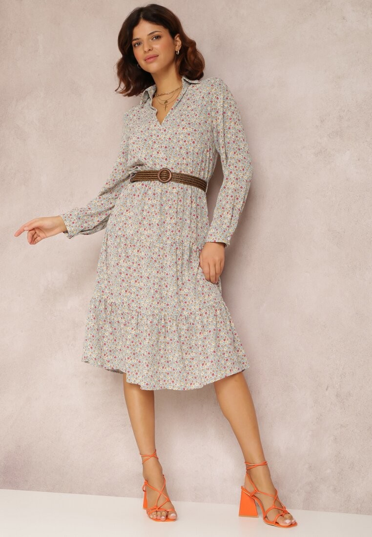 Jasnoniebieska Sukienka Rhenilea