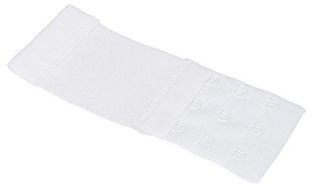 Kleiber Kleiber + Co.GmbH przedłużka biustonosza, potrójna, 40 mm, 85% poliamid/15% elastan, biały, 10,9 x 4,2 x 0,5 cm 801-30