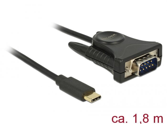 Delock Kabel USB Type-C DB9 RS232 62964 62964