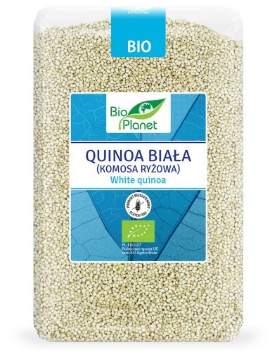 Bio Planet QUINOA BIAŁA (KOMOSA RYŻOWA) BEZGLUTENOWA BIO 2 kg - BP-5903900368162