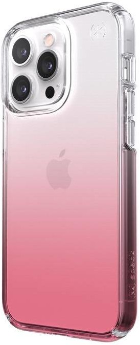 Speck Presidio Perfect-Clear + Ombre - Etui iPhone 13 Pro z powłoką MICROBAN (Clear/Vintage Rose) b2btrade-21130-0