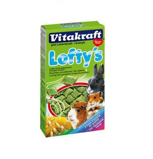 Vitakraft Lofty's - chrupiący przysmak dla gryzoni 100g