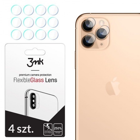 3MK SZKŁO HYBRYDOWE 3MK FG CAMERA LENS DO IPHONE 11 PRO