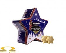 Walkers Ciasteczka Maślane Pure Butter Shortbread Puszka Gwiazdka 200g AB4C-309FD
