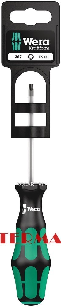 Wera 367 SB Wkrętak TORX, na blistrze TX 15x80 05100061001