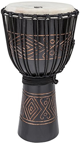 Toca TO803118 Djembe Street Series 12'' Black Onyx TSSDJ-LBO TSSDJLBO