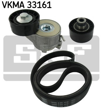 SKF Zestaw paska klinowego wielorowkowego VKMA 33161