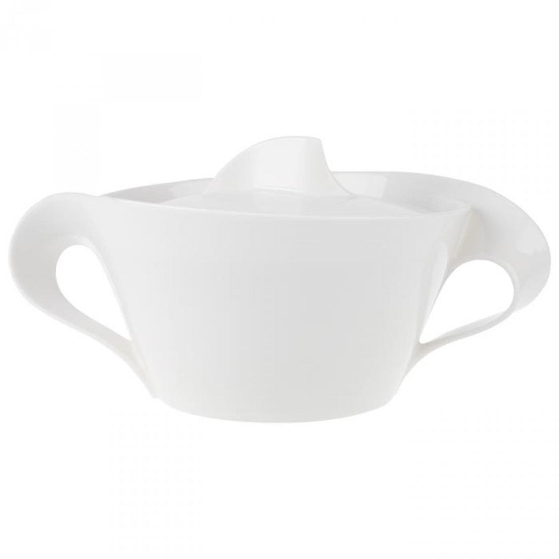 Villeroy & Boch Waza z pokrywką NewWave, biała, 220 ml (1025253070)