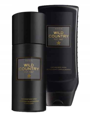 Avon Żel + Dezo Spray Wild Country 250 ML B&y