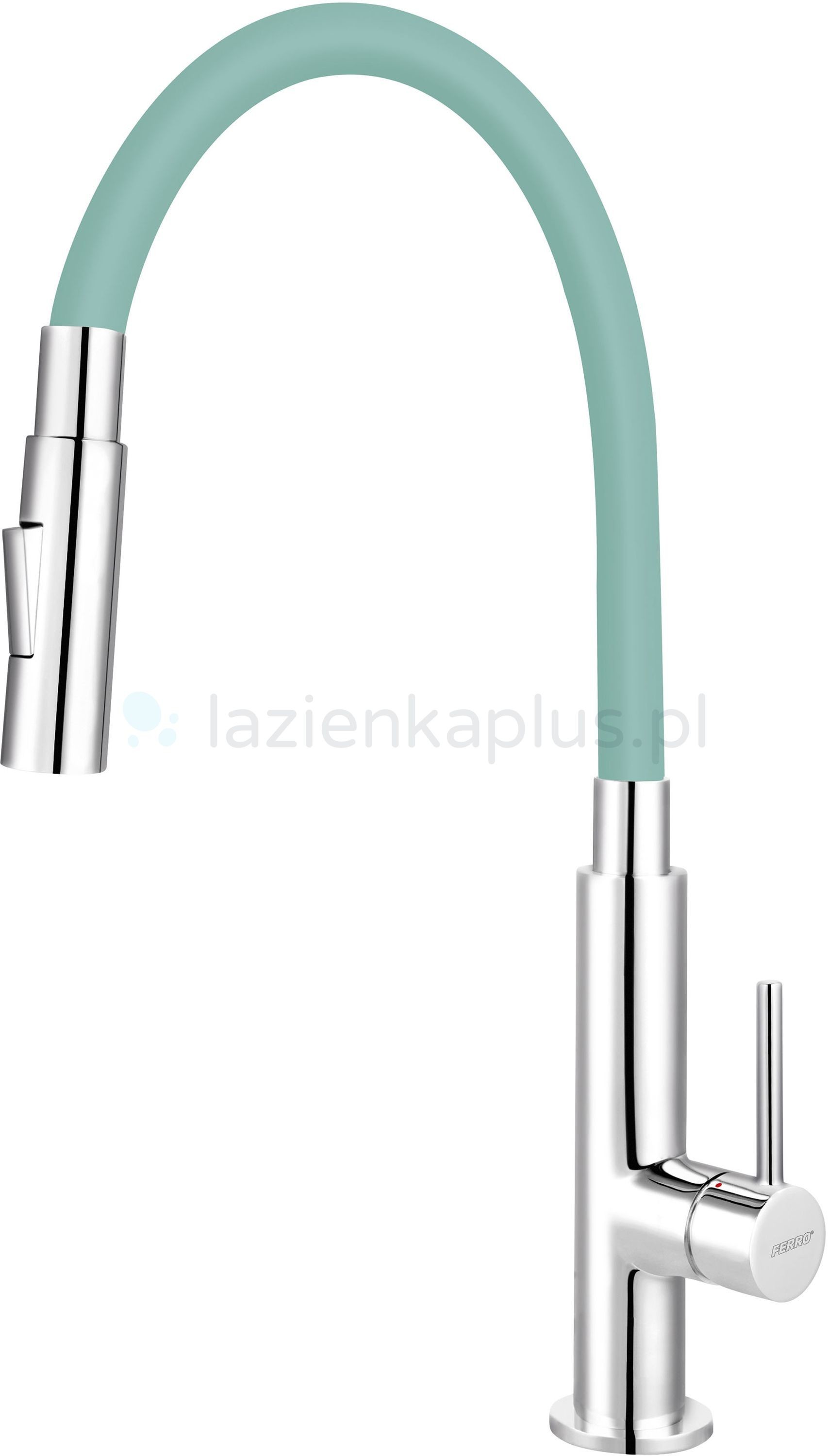 Ferro Zumba Slim 2F bateria kuchenna chrom zielony inny BZA43M