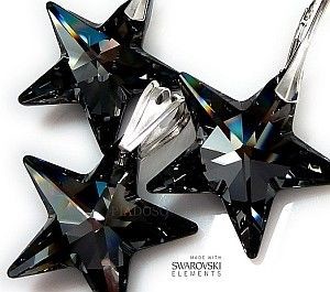 Arande Nowe! Swarovski Komplet Łańcuszek Night Star Lux 2197285218