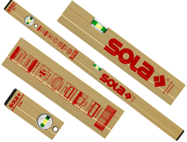 Sola Poziomica Azm 60cm Magnetyczna Anodowana