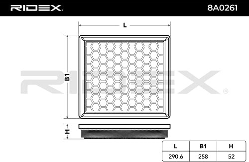 RIDEX Ridex 8A0261 filtr powietrza 8A0261