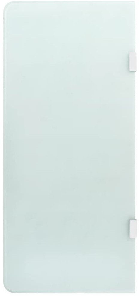 shumee Przegroda pisuarowa 90 x 40 cm szkło hartowane