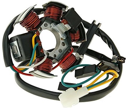 Unbekannt prądnicy Stator 80 W przeznaczony do Derbi SENDA, Aprilia RX, SX, Gilera RCR, SMT 28017