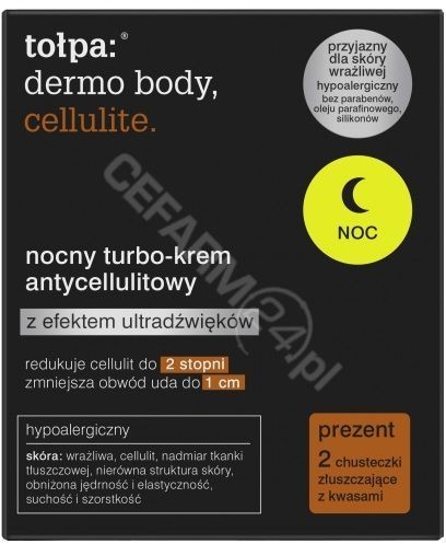 ToĹpa TORF CORPORATION dermo body nocny turbo-krem antycellulitowy 250 ml