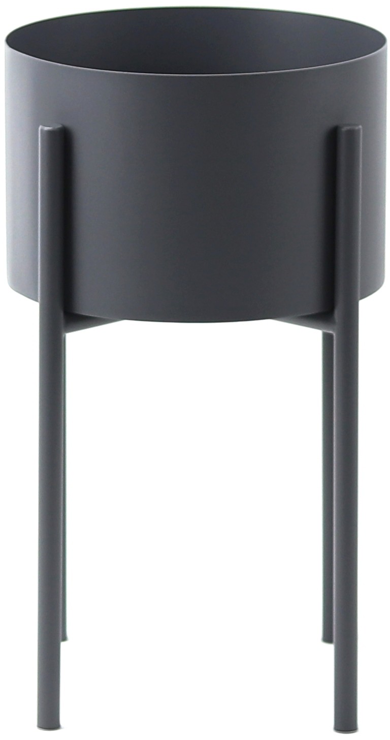 Kwietnik Metalowy MOYENE 55cm Szary