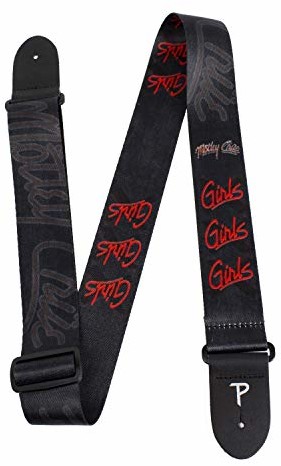 Perri's Leathers Perri's Leathers LPCP-8262 Motley Crue, poliestrowy pasek do gitary LPCP-8262