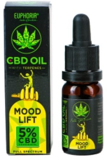 Olejek CBD 5% MOOD LIFT Z TERPENAMI EUPHORIA 10ml