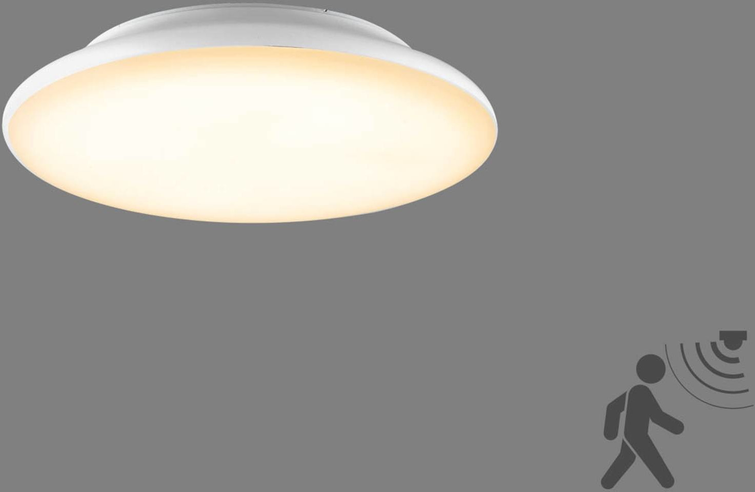 EVN EVN Catino lampa sufitowa LED, czujnik, 25 cm