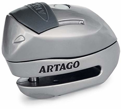 Artago Artago 24S.6M Motocykl Blokada Tarczy Hamulcowej, Alarm 120 dB Ostrzeżenie Smart,  6 mm, Metaliczny, Uniwersalny Motocykl Skuter Rower 24S.6M