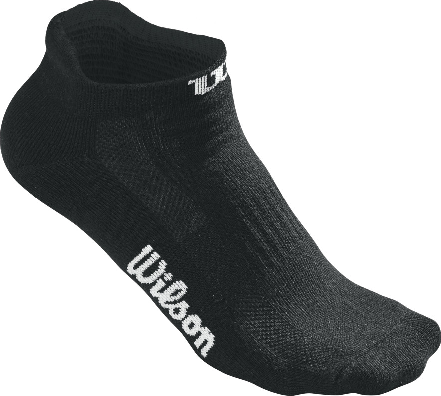 Wilson W No Show Sock 3 szt - black WRA523701
