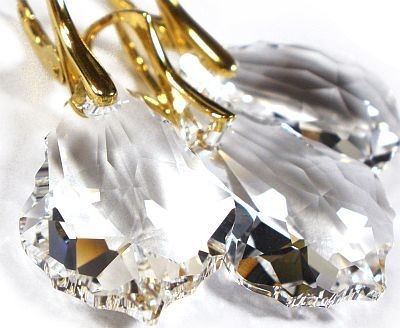 Arande PROMOCJA SWAROVSKI komplet CRYSTAL ZŁOTE SREBRO 1586034316