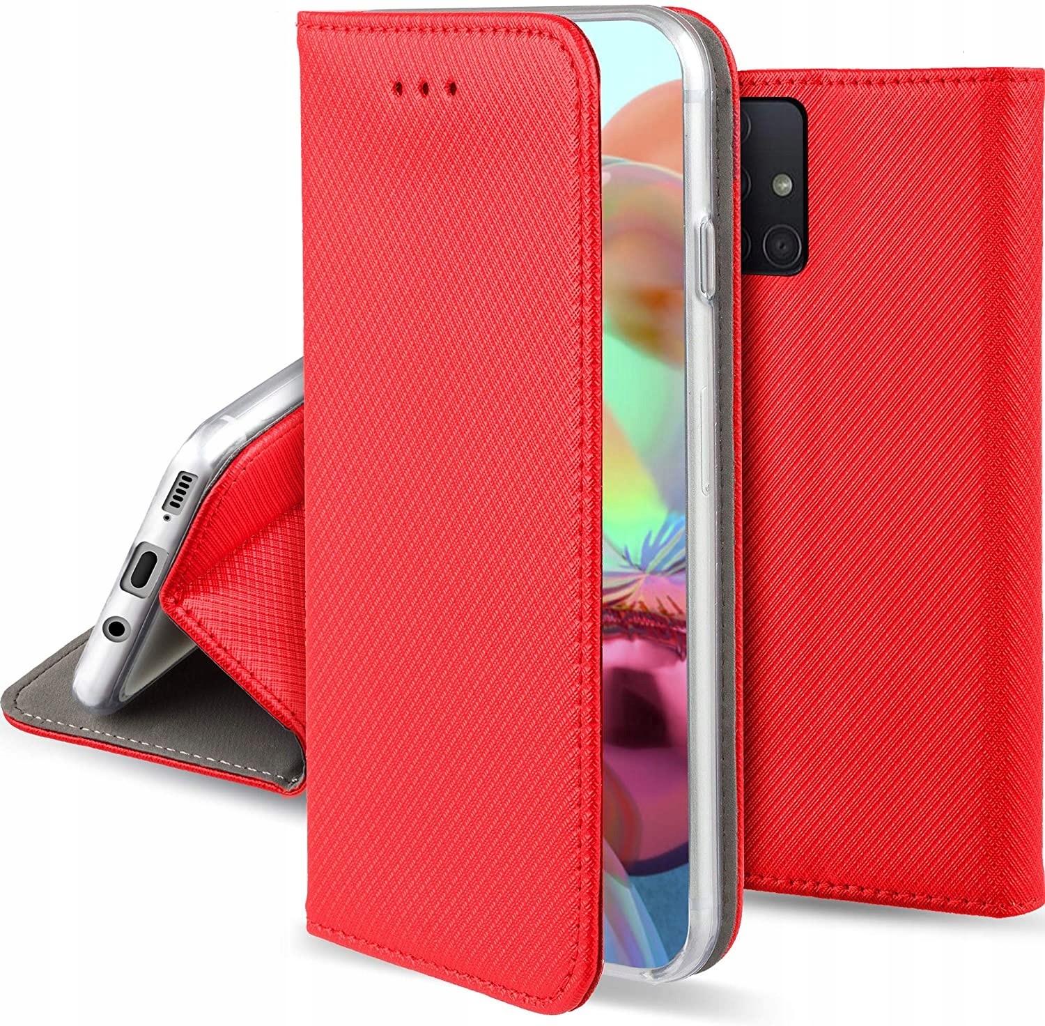 Samsung Etui do Galaxy A71 Smart Magnet + Szkło